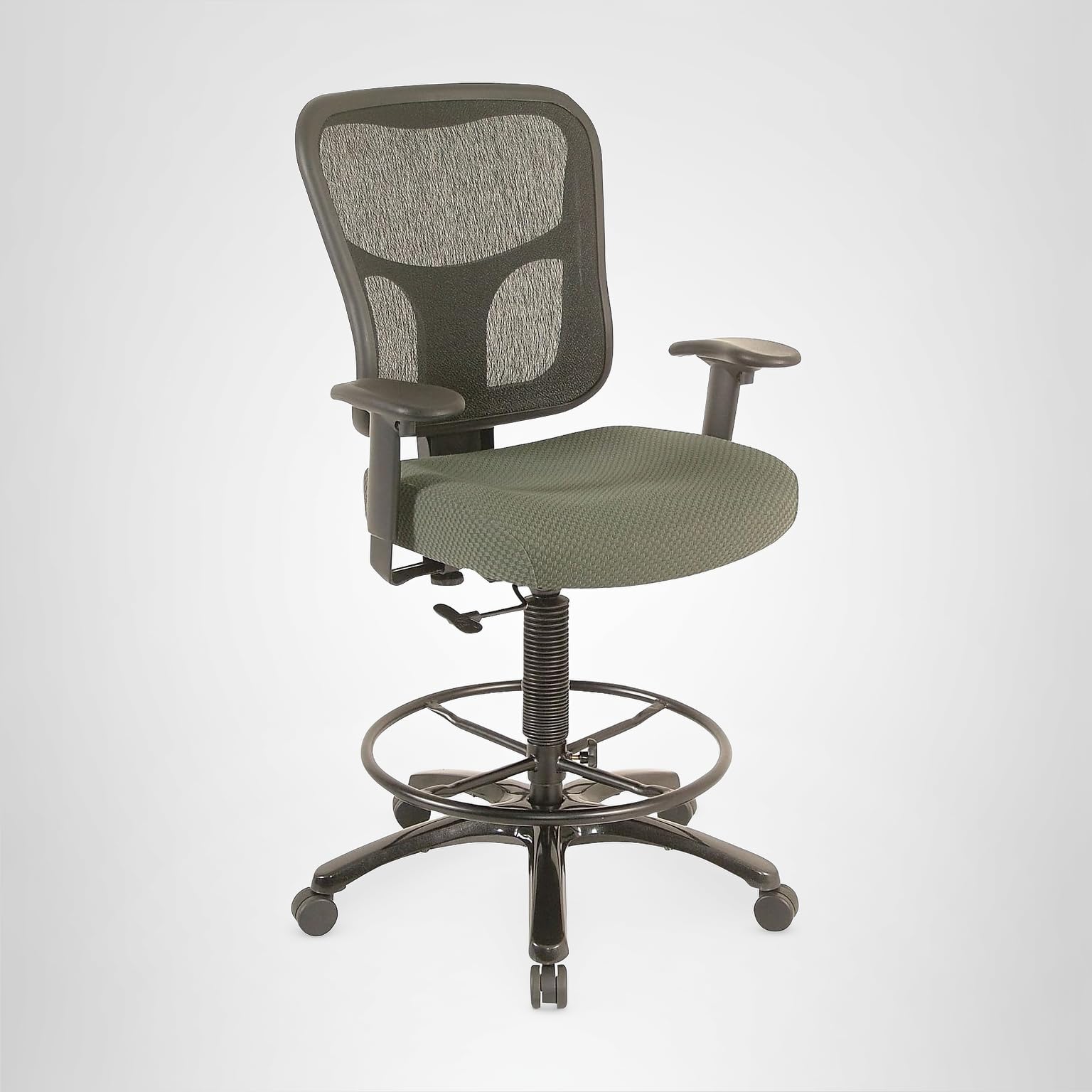 Amazon.com: Tempur-Pedic TP8200 Ergonomic Fabric Mid-Back Drafting